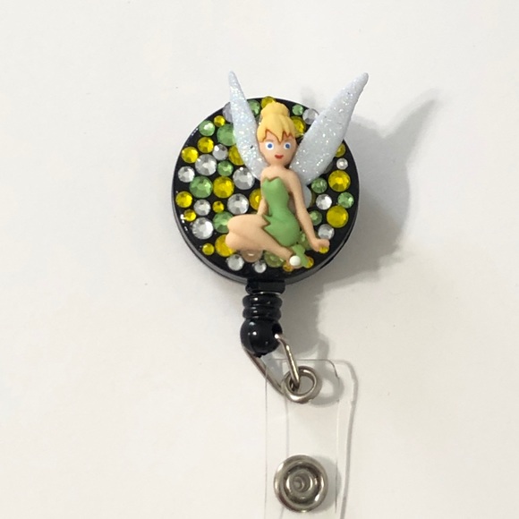 Disney Tinkerbell ID Badge Holder Reel - Picture 2 of 3
